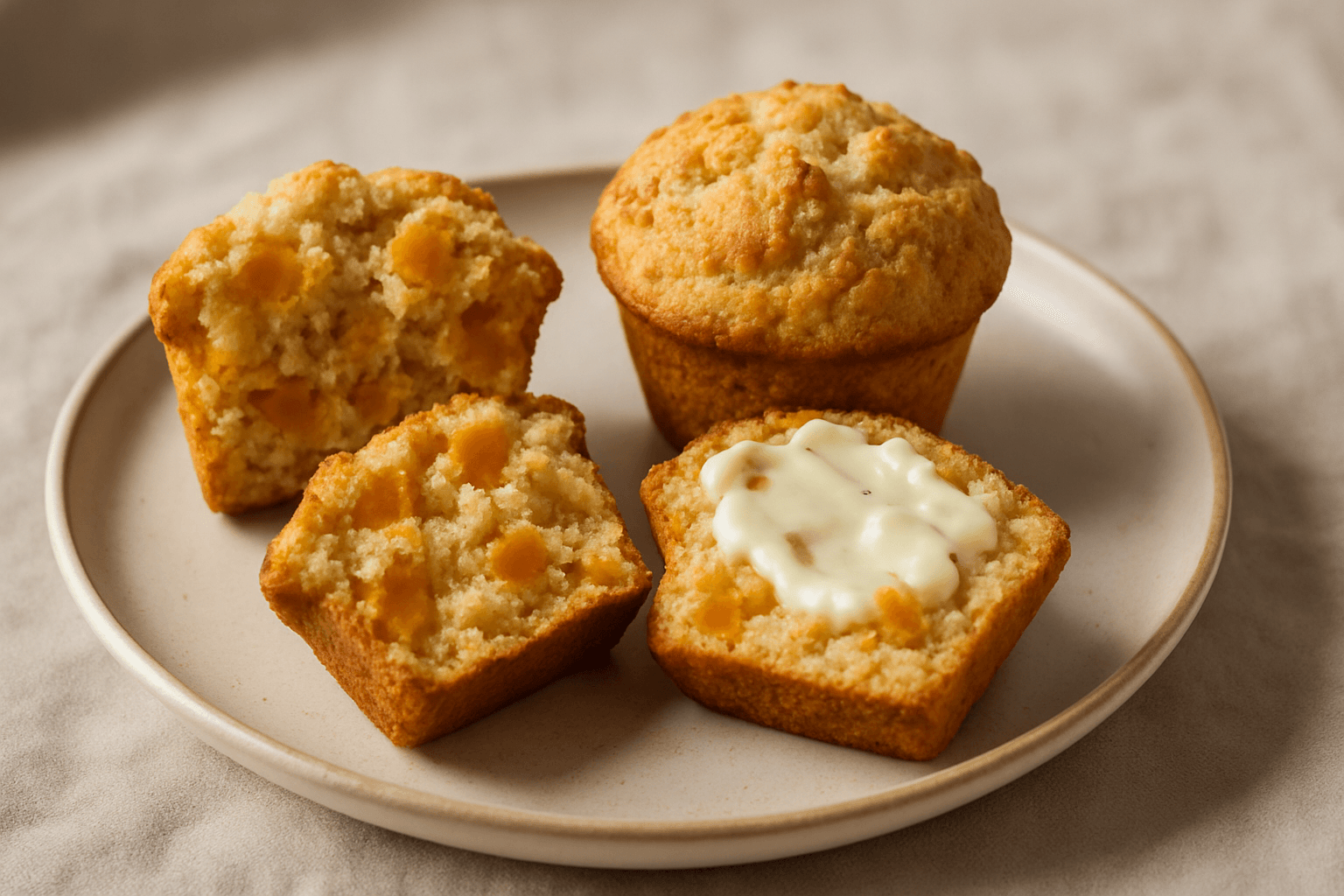 Kayısılı Muffin Tarifi (Apricot Muffins)